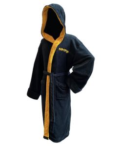 FarCry 6 Logo Hooded Bathrobe - Gold/Black