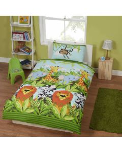 Jungle Friends Duvet Cover Set