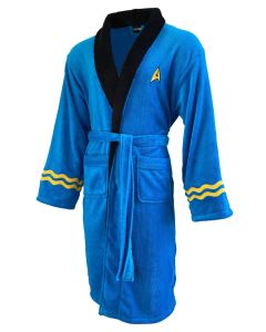 Star Trek Blue Spock Bathrobe